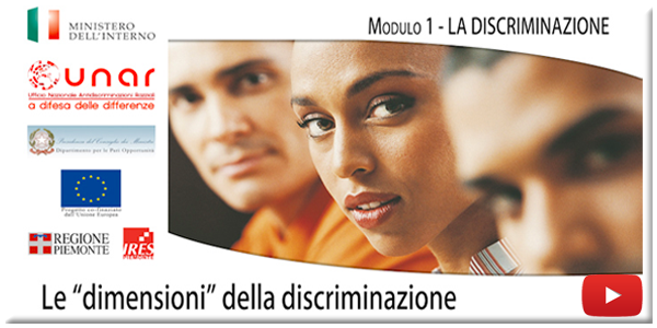 Unar, contro le discriminazioni Modulo 1