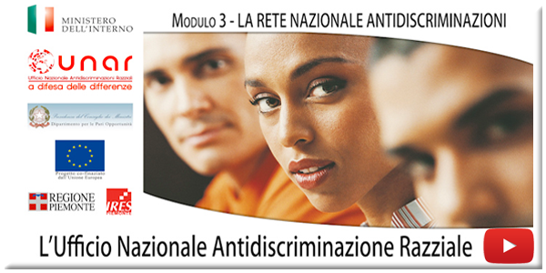 Unar, contro le discriminazioni Modulo 3.1
